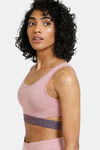 Zelocity Sports Bra With Removable Padding - Nostalgia Rose — thumbnail 3